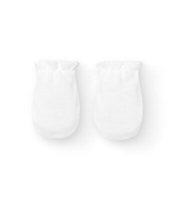 Babidu baltos naujagimio pirštinytės