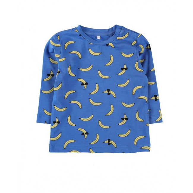 Name it marškinėliai ilgomis ranovytėmis bananai