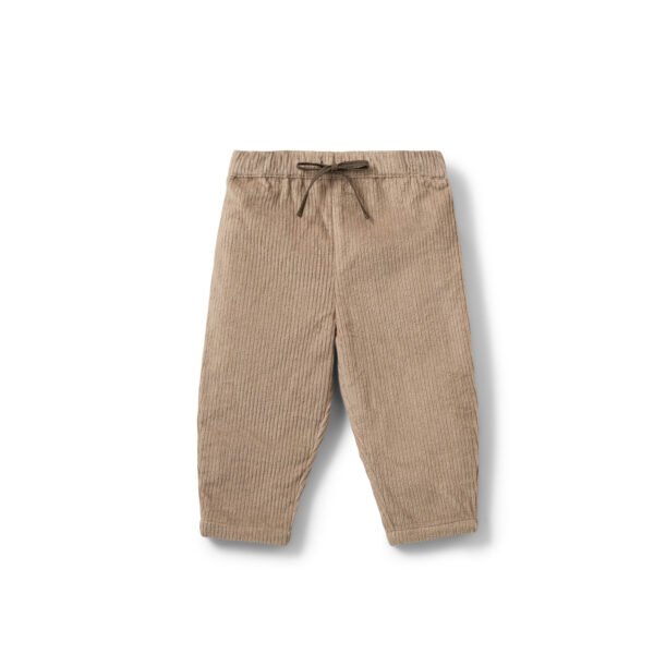 Velvetinės kelnytės Valdosb trousers - soft beige