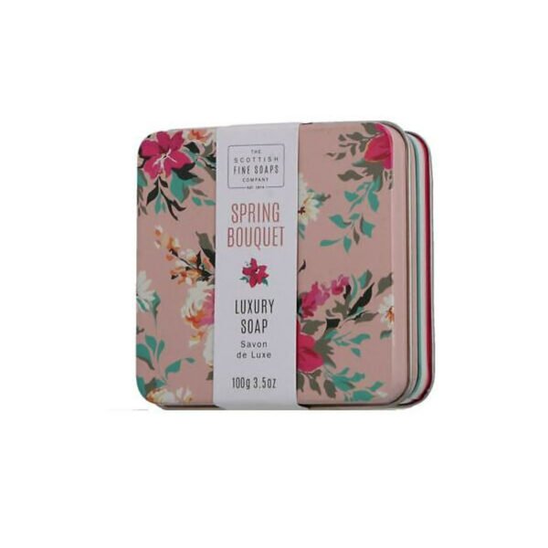 Scottish Fine Soaps muilas dėžutėje SPRING BOUQUET 100 g